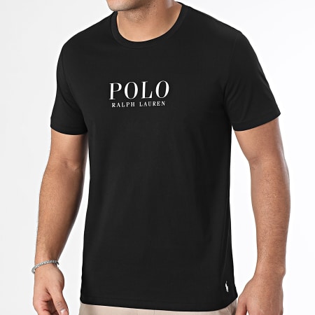 Polo Ralph Lauren - Camiseta negra con logotipo