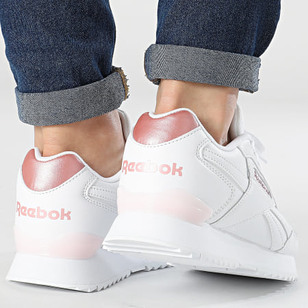 Reebok - Sneakers donna Reebok Glide Ripple Clip 100032991 White Rose Gold Porcelain Pink