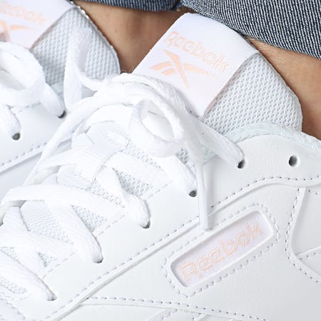 Reebok - Sneakers donna Reebok Court Advance Clip 100033850 White Possibilmente Pink Footwear White