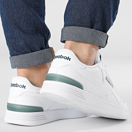 Reebok - Sneakers donna Reebok Court Advance Clip 100033849 White Hoops Blue Footwear White