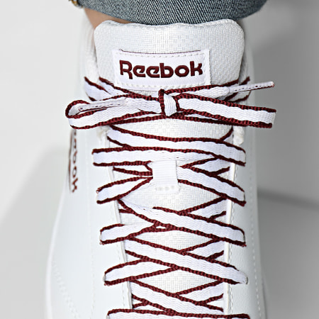 Reebok - Royal Complete Zapatillas 100033764 Calzado Blanco Classic Granate