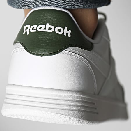 Reebok - Baskets Court Advance 100033760 Footwear White Varsity Green Pure Grey