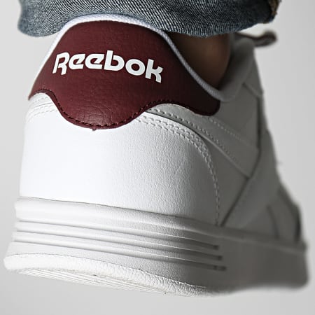 Reebok - Court Advance Sneakers 100033759 Footwear White Classic Maroon Core Black