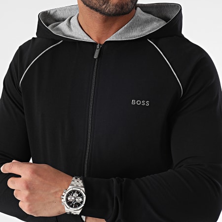 BOSS - Sudadera con cremallera MixAndMatch 50515392 Negro