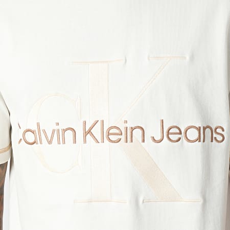 Calvin Klein - Maglietta girocollo 4673 Beige