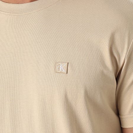 Calvin Klein - Maglietta girocollo 5268 Beige
