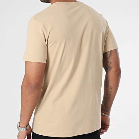 Calvin Klein - Tee Shirt Col Rond 5268 Beige