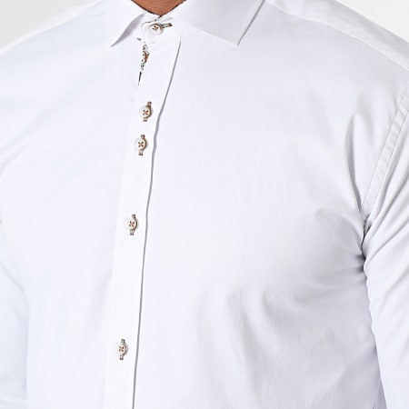Classic Series - Chemise Manches Longues Blanc