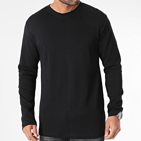 Frilivin - Camiseta negra de manga larga