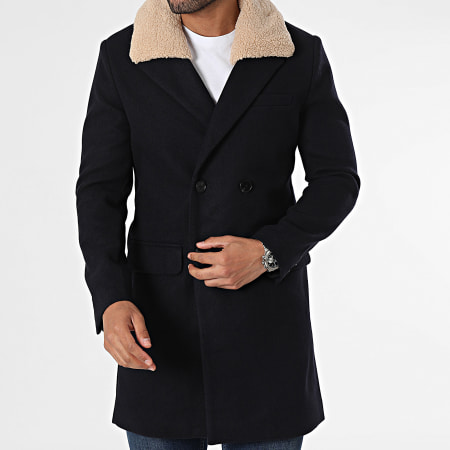 Manteau hotsell mouton bleu