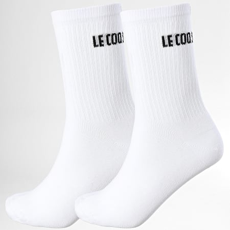 Le Coq Sportif - Lot De 2 Paires De Chaussettes 2210752 Blanc