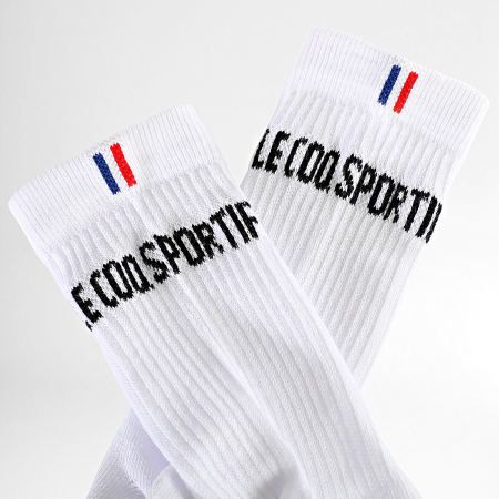 Le Coq Sportif - Lote de 2 pares de calcetines 2210752 Blanco