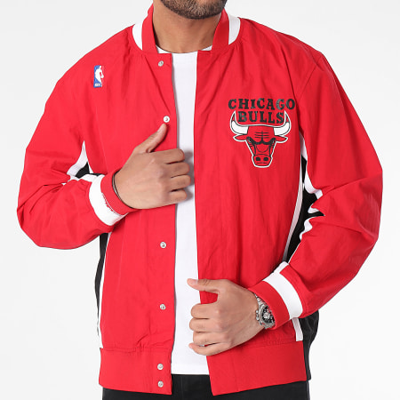 Mitchell and Ness - Veste NBA Authentic Chicago Bulls AWJKGS18054 Rouge Noir