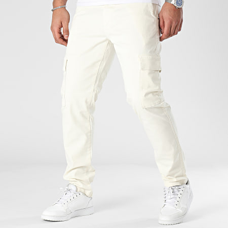 Pepe Jeans - PM211641 Pantalón Cargo Blanco