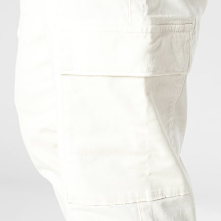 Pepe Jeans - Pantalon Cargo PM211641 Blanc