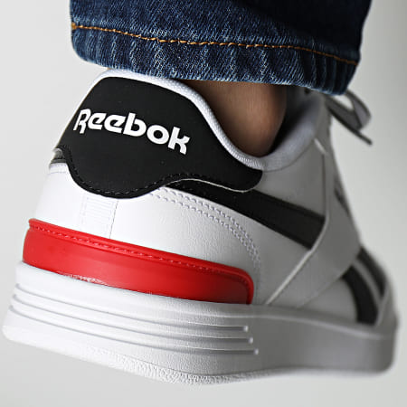 Reebok - Baskets Court Advance Clip 100033755 Footwear White Black Vector Red