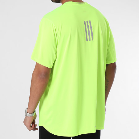 Adidas Sportswear - Tee Shirt IJ9379 Jaune Fluo