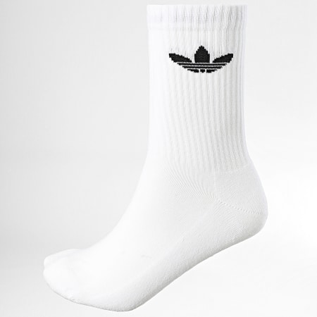 Adidas Originals - Confezione da 3 paia di calzini IJ5614 nero bianco grigio erica