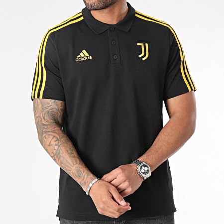Adidas Sportswear - Polo Manches Courtes Juventus HZ4989 Noir