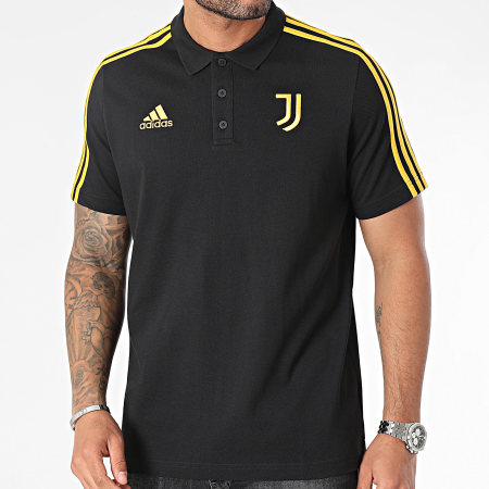 Adidas Sportswear - Polo Manches Courtes Juventus HZ4989 Noir