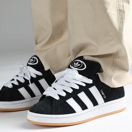 Adidas Originals - Campus 00s Zapatillas Mujer HQ6638 Core Negro Calzado Blanco