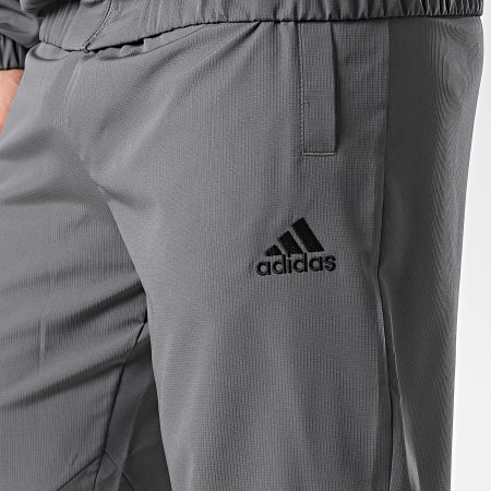 Adidas Sportswear - Tuta con zip e pantaloni IT4022 Grigio
