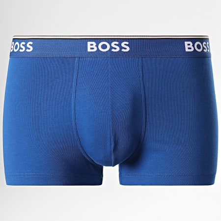BOSS - Confezione da 3 boxer 50475274 Nero Blu Reale Rosso