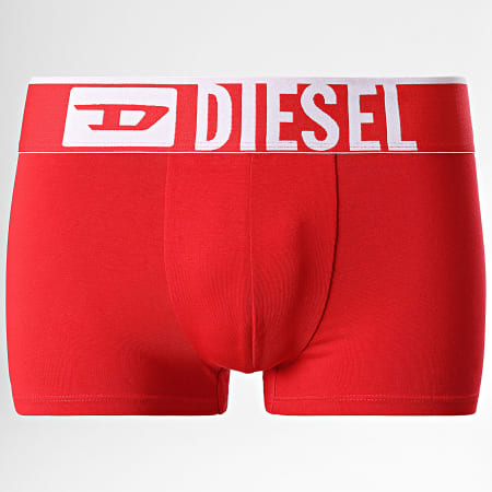 Diesel - Lot De 3 Boxers Damien A13267 Rouge Gris Chiné Noir