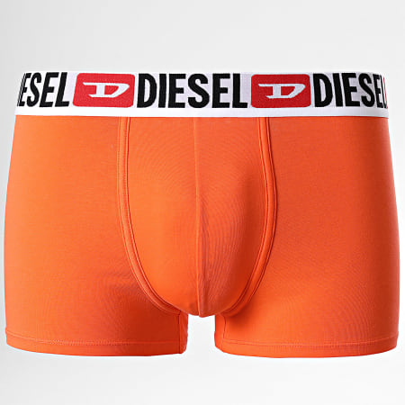 Diesel - Set di 3 boxer Damien 00ST3V Arancione Verde Blu Khaki