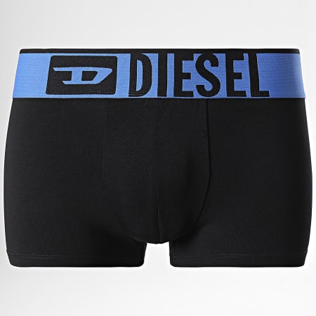 Diesel - Damien A13267 Bianco Reale Blu Nero Boxer Set Di 3