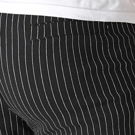 Frilivin - Pantaloni chino a righe nere