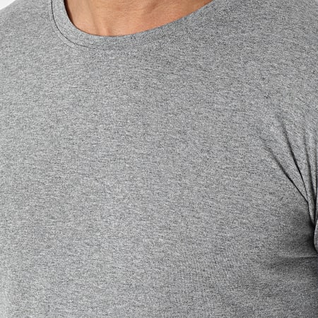 Frilivin - Maglietta a maniche lunghe grigio screziato