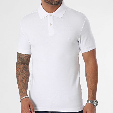 Guess - Polo Manches Courtes M4RP66-KBL51 Blanc