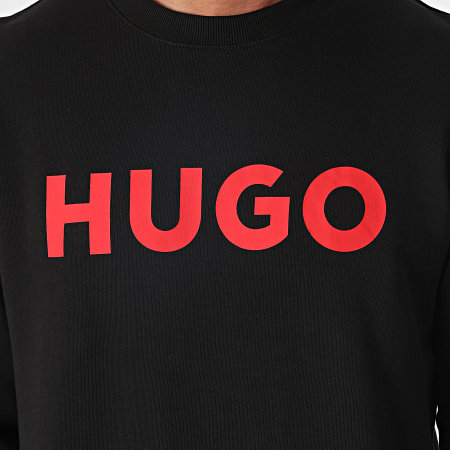 HUGO - Crewneck Sudadera Dem 50477328 Negro