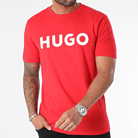 HUGO - Camiseta Dulivio 50467556 Rojo