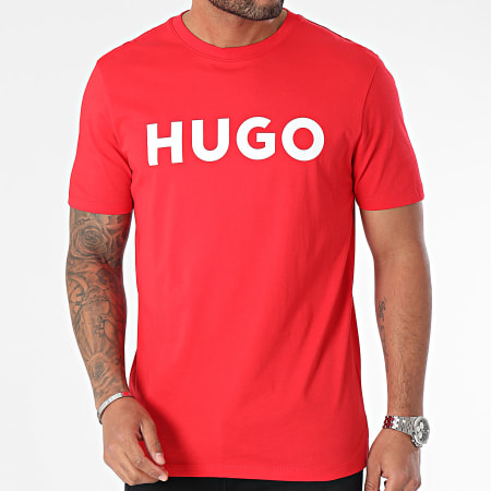 HUGO - Camiseta Dulivio 50467556 Rojo