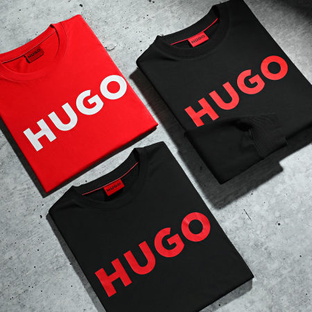 HUGO - Tee Shirt Dulivio 50467556 Rouge