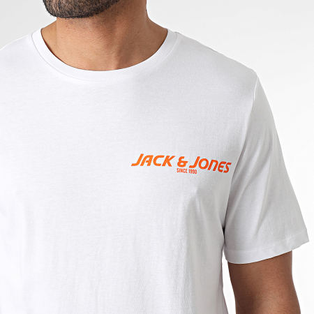 Jack And Jones - Maglietta quadrata bianca