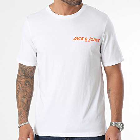 Jack And Jones - Tee Shirt Squared Blanc