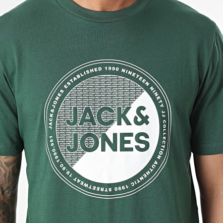 Jack And Jones - Tee Shirt Loyd Vert