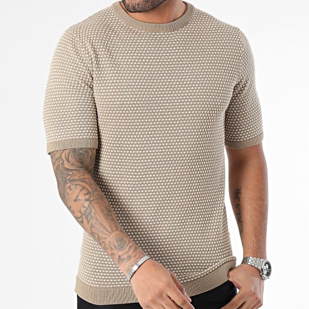 Only And Sons - Camiseta Tapa Beige