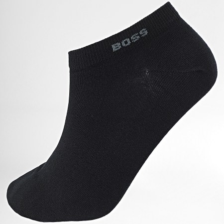 BOSS - Lote de 2 pares de calcetines 50469849 Gris Antracita Negro