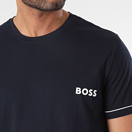 BOSS - Set camicia e boxer 50509256 blu navy