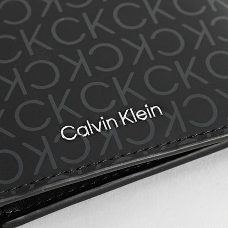 Calvin Klein - Portefeuille Rubberized Bifold 1259 Noir