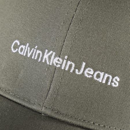 Calvin Klein - Casquette Institutional 0062 Vert Kaki
