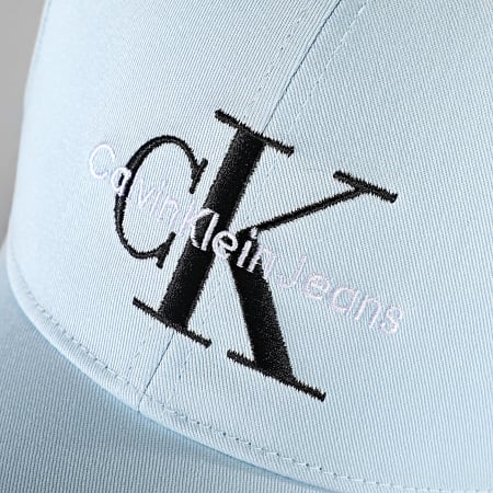 Calvin Klein - Gorra con monograma 0061 Azul claro