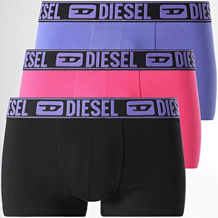 Lot De 3 Boxers Variance Rose, Gris Et Noir - Taille 36/38 - Neufs Avec étiquettes - 100% Confort