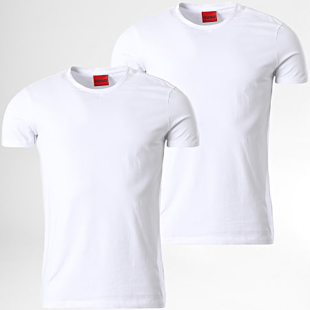 HUGO - Set di 2 camicie tonde HUGO 50325440 Bianco