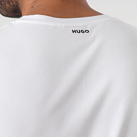HUGO - Lot De 2 Tee Shirts HUGO Round 50325440 Blanc