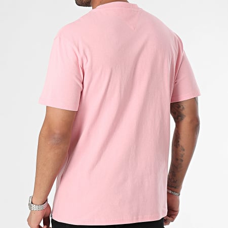 Tommy Jeans - Camiseta cuello redondo Varsity 8287 Rosa
